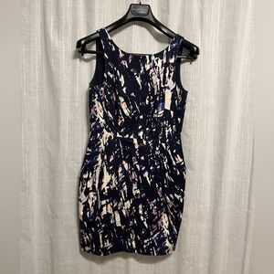 Cub Monaco print dress, super cute size 4